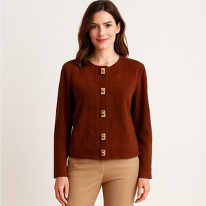 Etcetera Rich Brown Women's Blazer